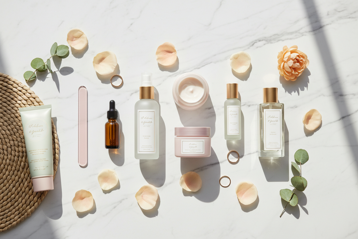 Daily Beauty Maintenance With Personal Care Products, Hand & Nail Care, and Face Care