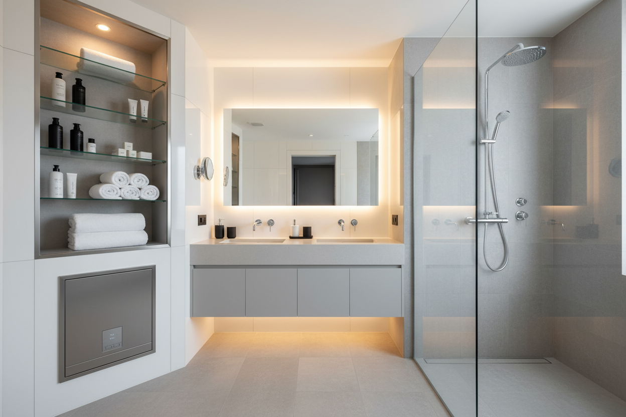 Engineering Comfort in Modern Bathrooms: Bathroom Racks, Bathroom Fixtures, and Bathroom Water Heaters & Parts for High-Performance Living