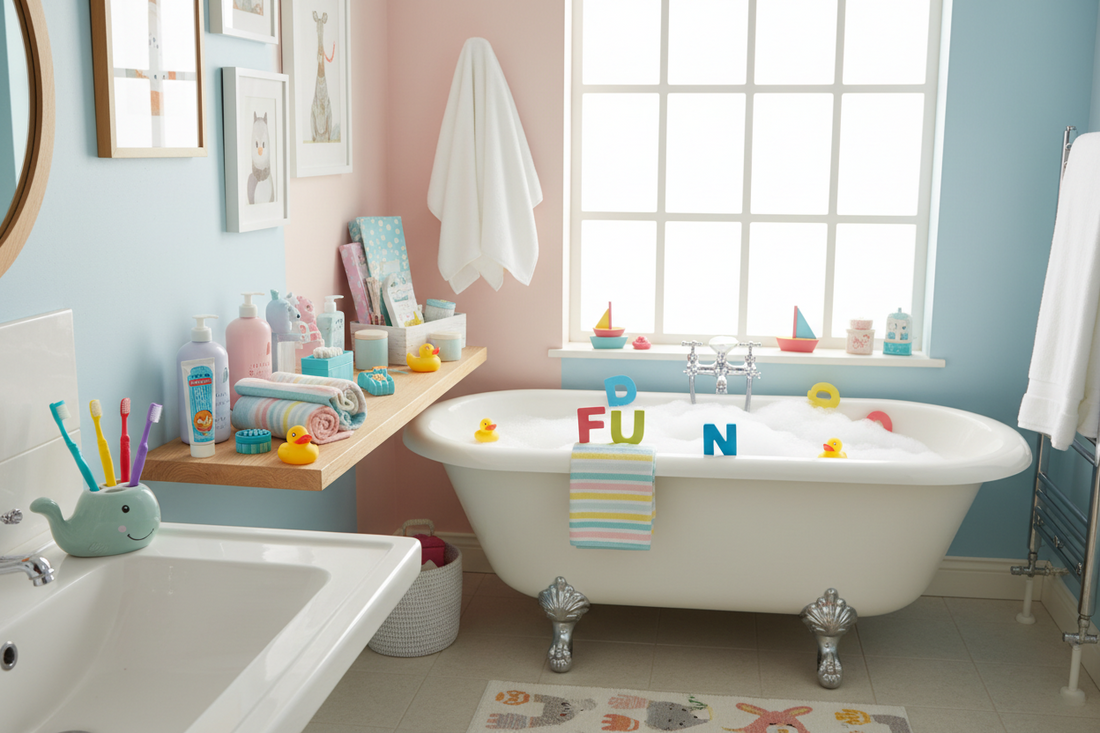 Family-Friendly Bathroom Ideas With Bath Toys, Bath Sets & Kits, and Bathroom Toothbrushes & Accessories