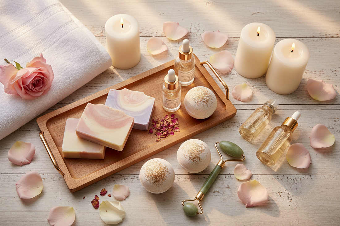 The Best Self-Care Routine for Women Using Women's Bath & Body, Face Care, and Bathing Accessories