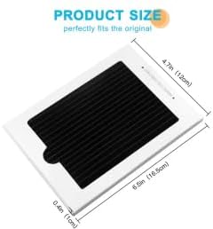 SEISSO Refrigerator Air Filter Replacement, Activated Carbon Filter Compatible - Image 2