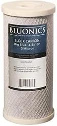 Bluonics Sediment & Carbon Block Replacement Water Filters 4pcs 4.5" x 10" - Image 3