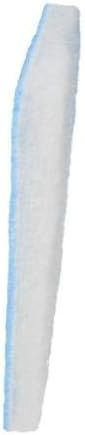 10 Feet of Blue and White Air Filter Media Roll, MERV6 Polyester Media - Image 6