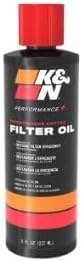 K&N Air Filter Oil: 8 Oz Squeeze Bottle; Restore Engine Air Filter Performance - Image 2