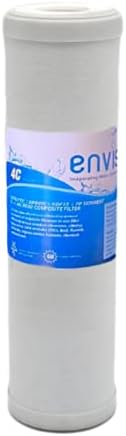 Envig 4C Catalytic Carbon Water Filter Cartridge, Removes Chloramine, Hydrogen by Envig