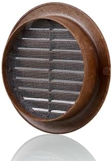 VENTS-US - 4" Brown Round Plastic Vent Cover - Compatible with 4 Inch Diameter - Image 5