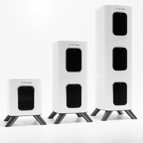 Air Oasis iAdaptAir 2.0 HEPA Air Purifier Clean Air Starter Bundle – 3 Air by AirOasis