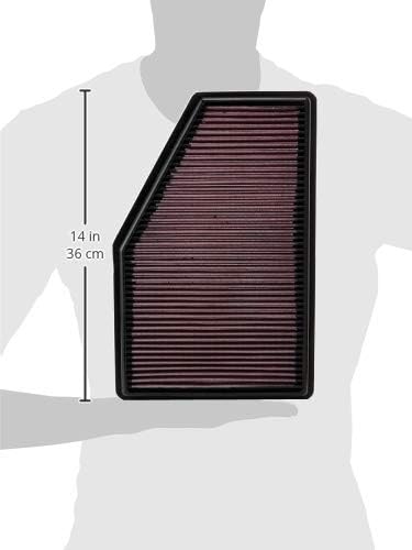 K&N High-Flow Original Lifetime Engine Air Filter: Increase Power: Premium - Image 3
