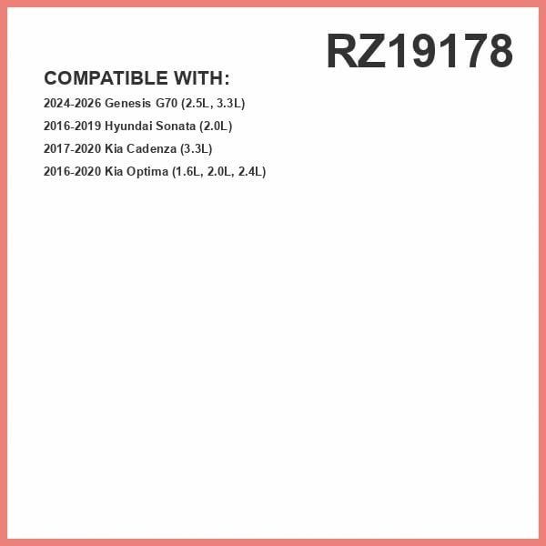 Febreze Odor Control Cabin Air Filter by PUREFLOW RZ19178 Fits 2016-2020 Kia - Image 2