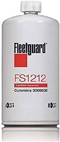 FS1212 Fleetguard Fuel/Water Separator Spin-On Filter by Fleetguard