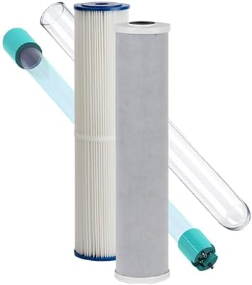 Kind Water Whole House Replacement Filter Set – Sediment, Carbon Block by KindWater