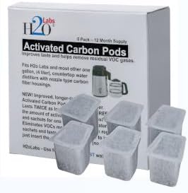 The ORIGINAL H2o Labs Exclusive Water Distiller Filter Pods by H2oLabs