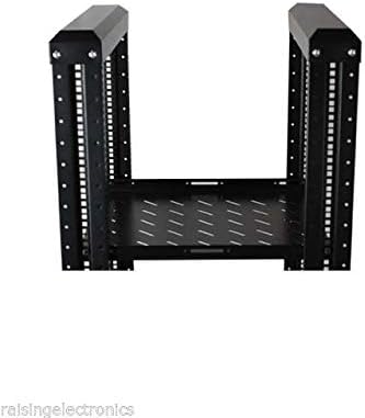 Raising Electronics Server Rack Open Frame 4 Post 19 inch Adjustable - Image 3