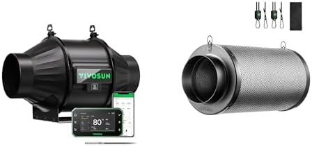 VIVOSUN AeroZesh T4 210 CFM Inline Duct Fan by Unknown