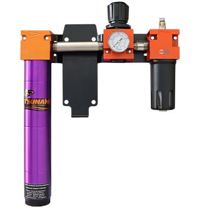 50 CFM, Tsunami 1/2" NPT Industrial Combination Water Separator Particulate by Unknown