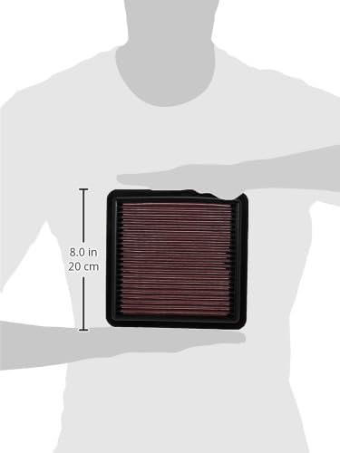 K&N High-Flow Original Lifetime Engine Air Filter: Increase Power: Premium - Image 12