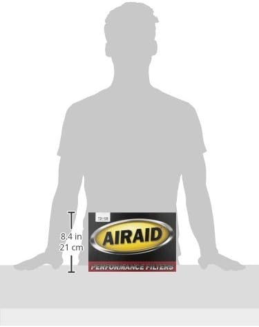 Airaid 721-128 Universal Clamp-On Air Filter: Oval Tapered; 4.5 Inch Flange ID; - Image 9