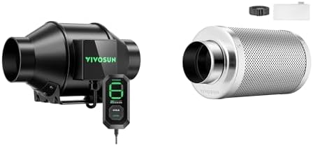 VIVOSUN AeroZesh G4 4-inch 195 CFM Inline Duct Fan by Unknown
