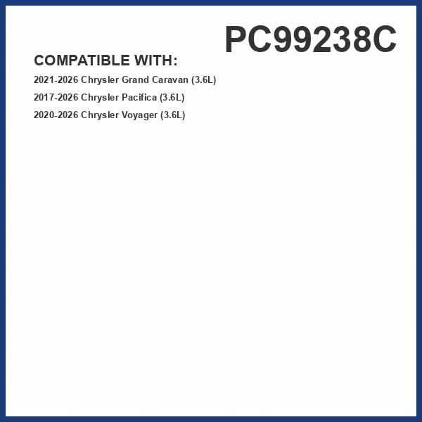 PG Cabin Air Filter PC99238C| Fits 2017-20 Chrysler Pacifica, 2020 Voyager - Image 2
