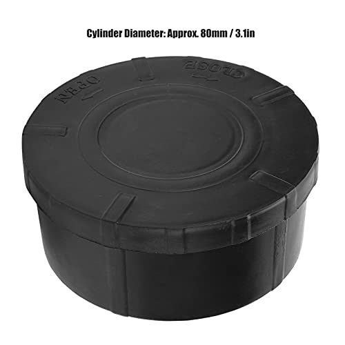 3/4 25mm Air Compressor Silencer, Plastic Shell Round Muffler Filter Intake Dia - Image 2