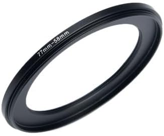 YAMAFOO 77mm to 58mm Step-Up Ring/Step Down Rings Filter Adapter - Image 3