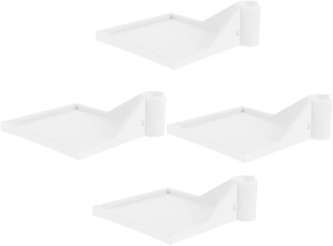 BESPORTBLE 4pcs Corner Shelf for Grow Tents Bracket for Hygrometer Camera by BESPORTBLE
