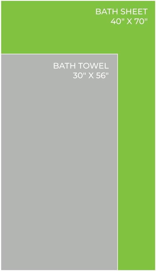 Cariloha Bath Towel | White |28"x54" | Turkish Cotton & Viscose Material Blend | Extra Smooth, Odor Resistant and Highly Absorbent