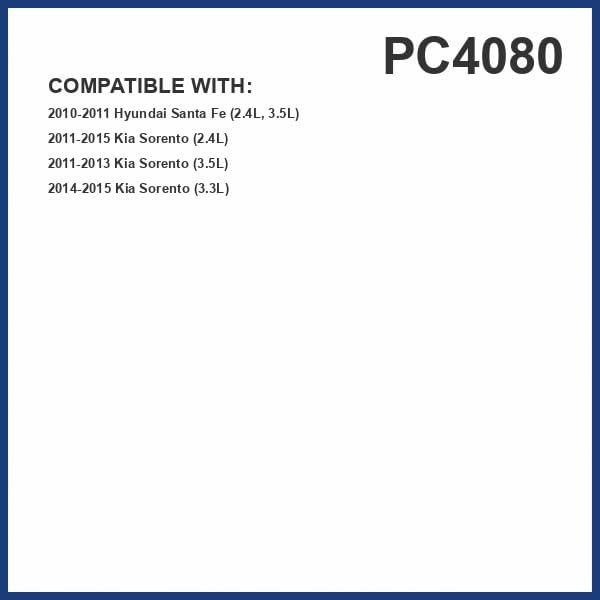 PG PC4080 Cabin Air Filter | Fits 2011-2015 Kia Sorento 2.4L; 2011-2013 Sorento - Image 2