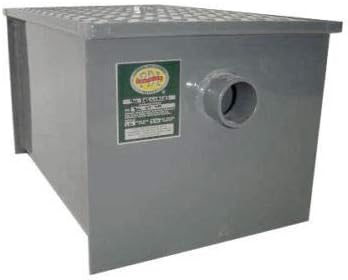 Commercial Carbon Steel Grease Trap Interceptor 70lb by ExpressKitchQuip