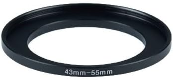 YAMAFOO 43mm to 55mm Step-Up Ring/Step Down Rings Filter Adapter - Image 3