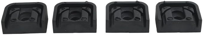 4 PCS Air Conditioner Outdoor Unit Vibration Absorbing Pads, Built - Image 3