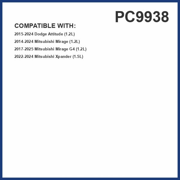 PG PC9938 Cabin Air Filter | Fits 2014-2024 Mitsubishi Mirage 1.2L; 2015-2024 - Image 2