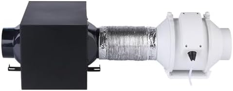 Three-Layer air Filter for 4-inch Inline Duct Fans, high-Efficiency Carbon - Image 6