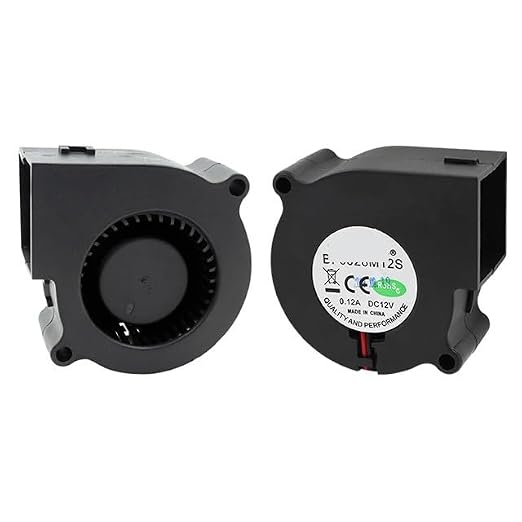 60mm Brushless DC Blower Fan 5V 12V 24V Small Plastic Blades Dishwasher Air by Unknown