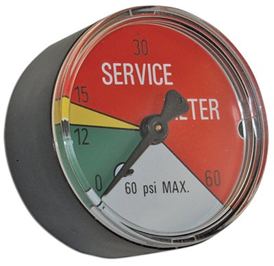 Apache 99019340 2", Filter Indicator Gauge by Apache