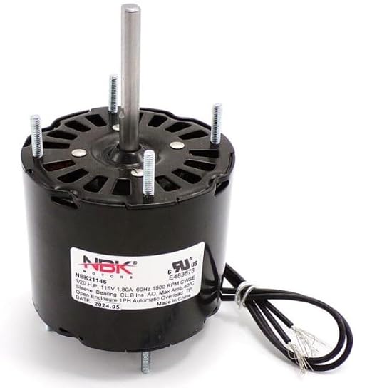 D120 Multi-Functional 1/70 HP, 1500RPM Air Over Fan Motor by Pellethead