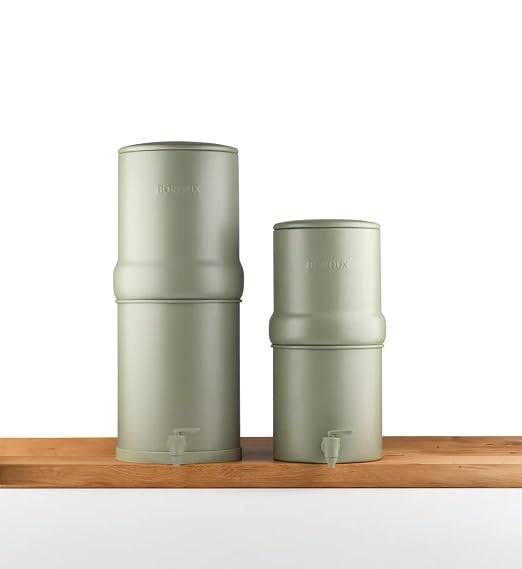Boroux Compact Gravity-Fed Countertop Stainless Steel Water Filter System | 1.8 - Image 4