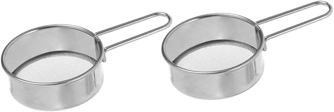 Luxshiny 2pcs Stainless Steel Flour Sieve by Luxshiny