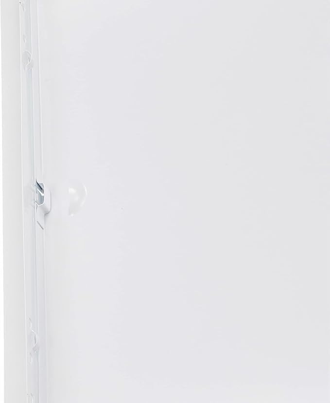 10" x 14" White Metal Access Panel. Service Shaft Door Panel. Plumbing, Electricity, Heating, Alarm Wall Access Panel for Drywall. Bathroom Services Access Hole Cover.