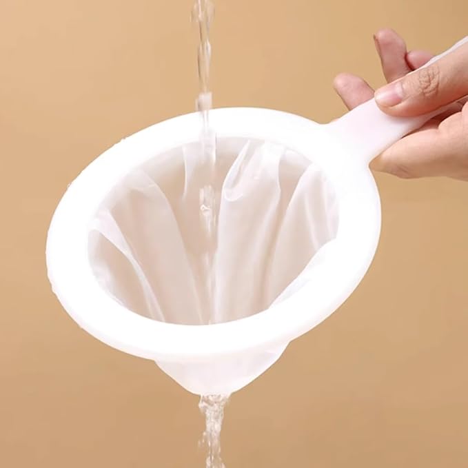 Kitchen Ultra-Fine Nylon Mesh Strainer I Filter Spoon Sieve - Image 9