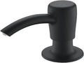 RULIA Kitchen Sink Soap Dispenser, Build in Sink Soap Dispenser, Deck Mounted Soap Dispenser, Matte Black RB2006