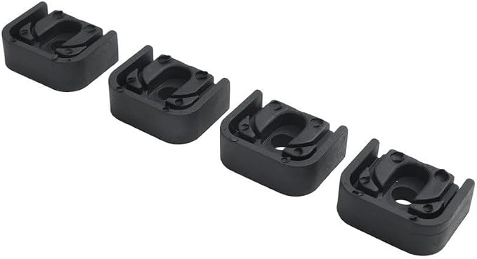 4 PCS Air Conditioner Outdoor Unit Vibration Absorbing Pads, Built - Image 5