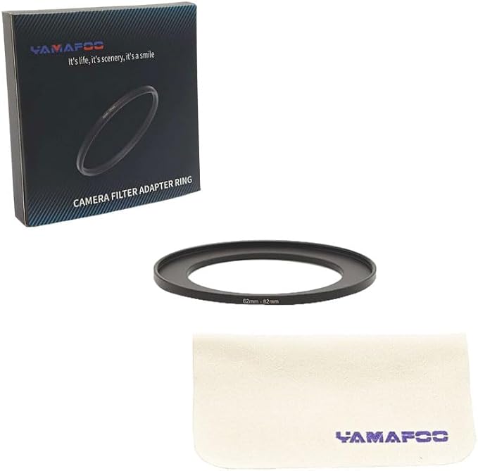 YAMAFOO 62mm to 82mm Step-Up Ring/Step Down Rings Filter Adapter - Image 2