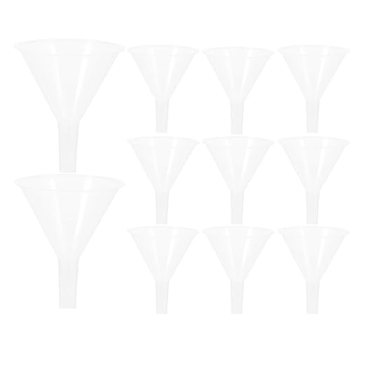 Veemoon 20pcs Short Stem Lab Funnels 60mm by Veemoon