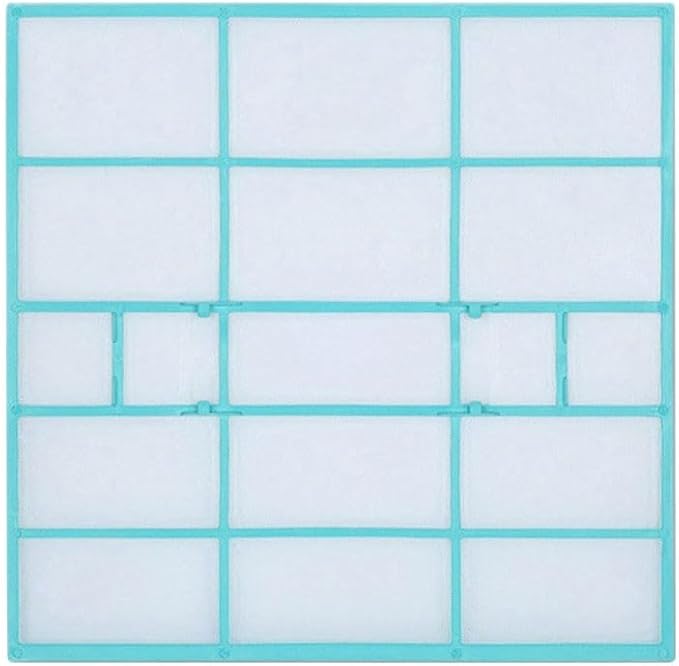 Air Conditioner Filter for Hanging Indoor Unit, Anti-Dust Plastic Mesh Filter by Fabuletta