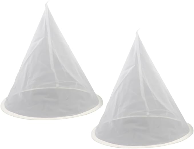 2pcs Fine Gauze Honey Strainer Mesh Filter Net by HOLIDYOYO