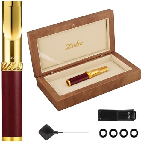 Reusable Washable Cigarette Filter Handcrafted Wood Metal Smoking Cigarette by ZOBQ