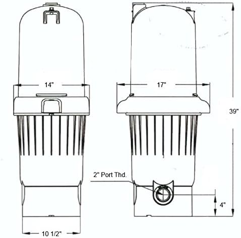 Rx Clear 1 HP Radiant PRC150 | Filtration System - Image 2