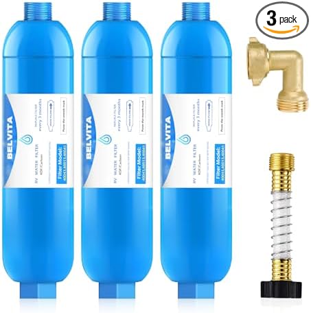 BELVITA RV Inline Water Filter by BELVITA