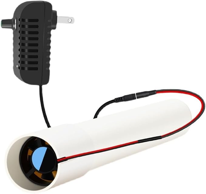 Indoor air ventilation fan for air conditioning holes, wall mounted, - Image 4